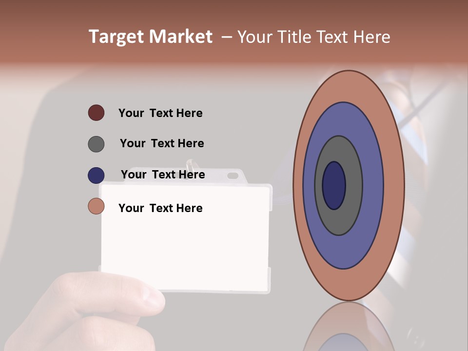 Successful Guy Mature Candid PowerPoint Template