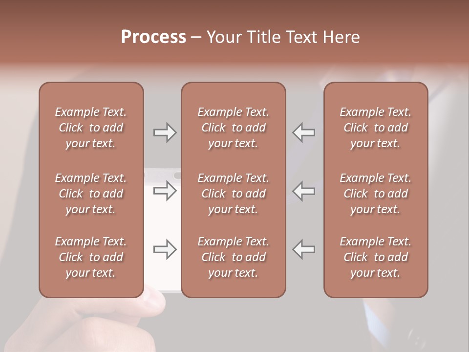 Successful Guy Mature Candid PowerPoint Template