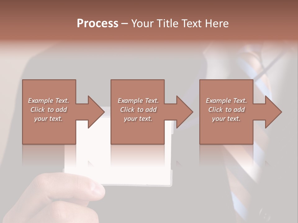 Successful Guy Mature Candid PowerPoint Template