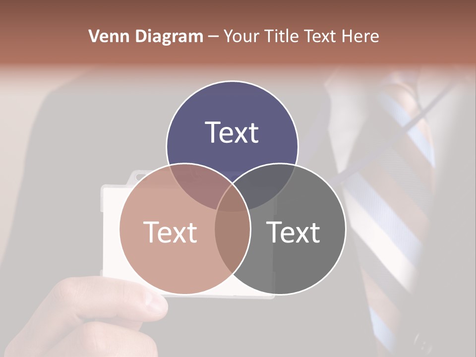 Successful Guy Mature Candid PowerPoint Template