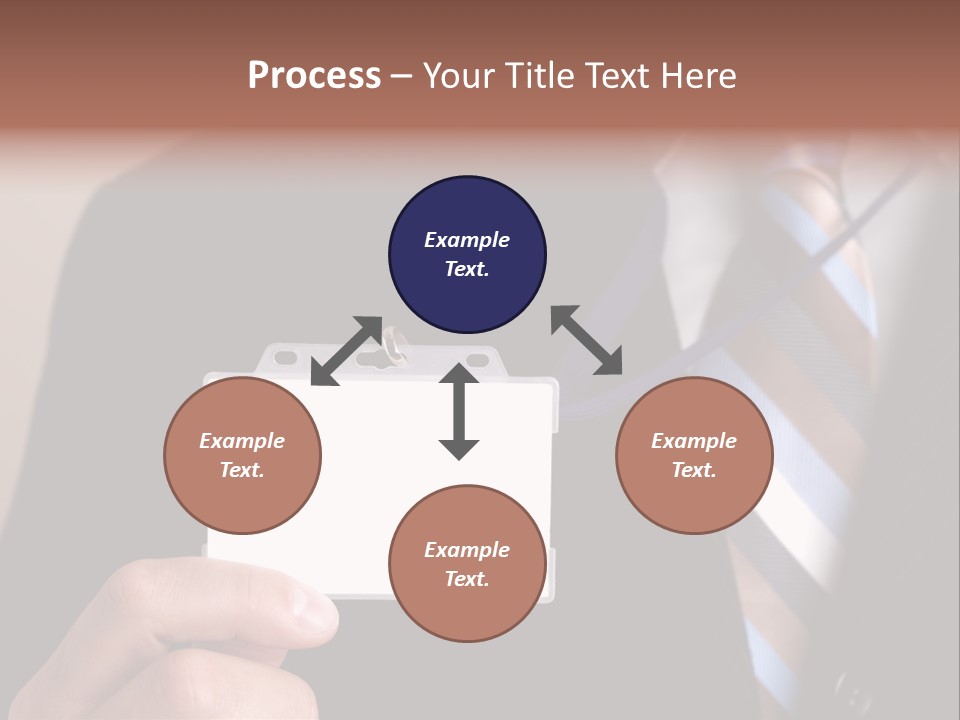 Successful Guy Mature Candid PowerPoint Template
