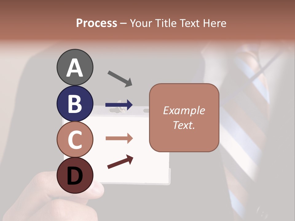 Successful Guy Mature Candid PowerPoint Template