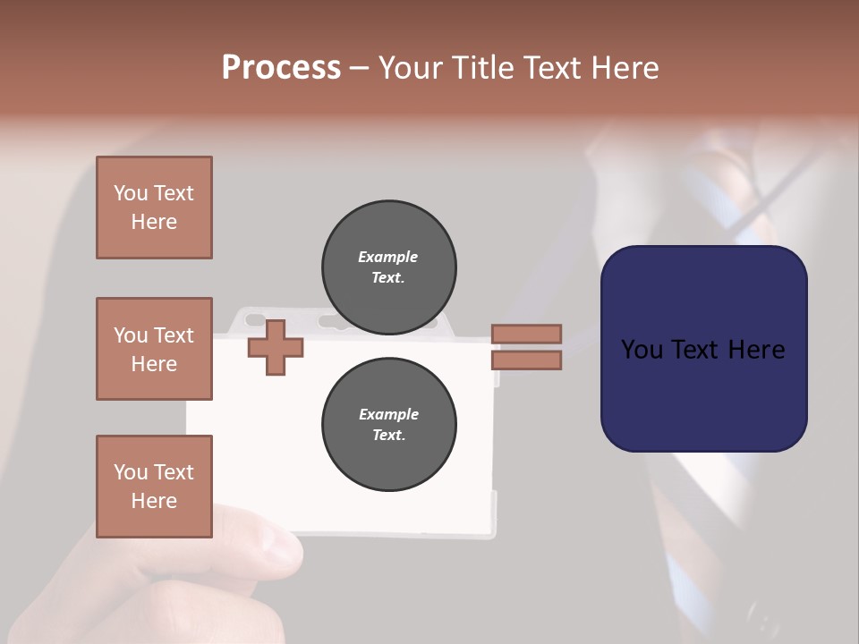 Successful Guy Mature Candid PowerPoint Template