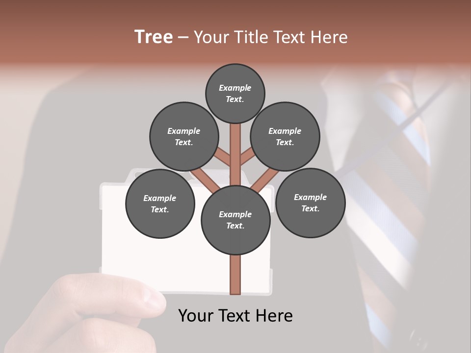 Successful Guy Mature Candid PowerPoint Template