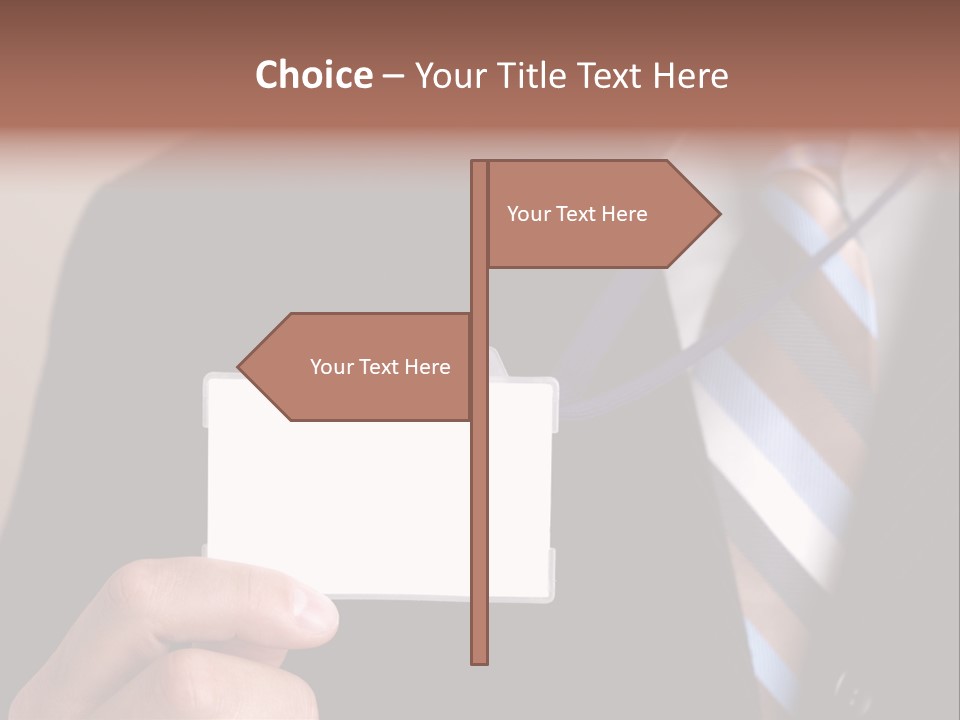 Successful Guy Mature Candid PowerPoint Template