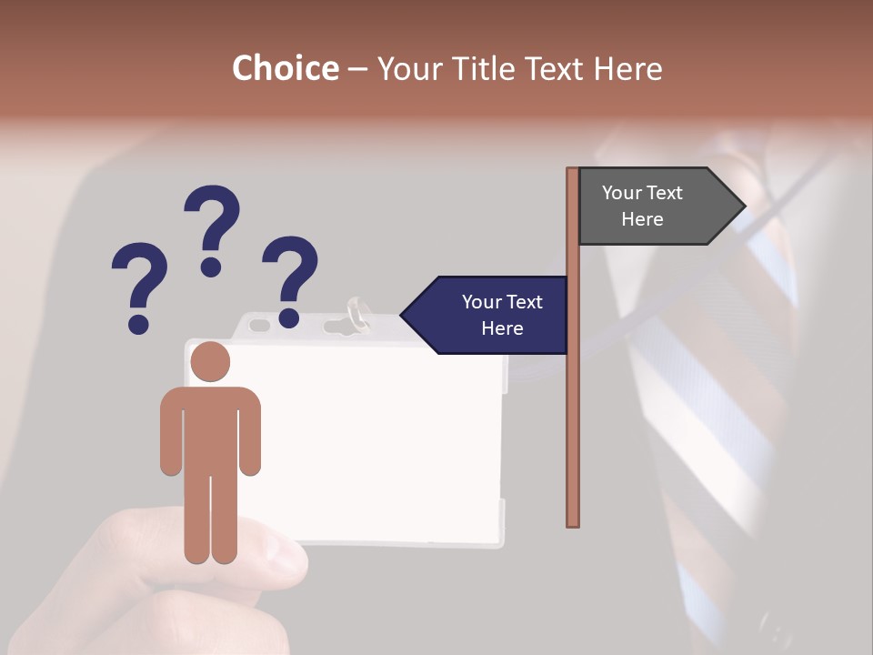 Successful Guy Mature Candid PowerPoint Template
