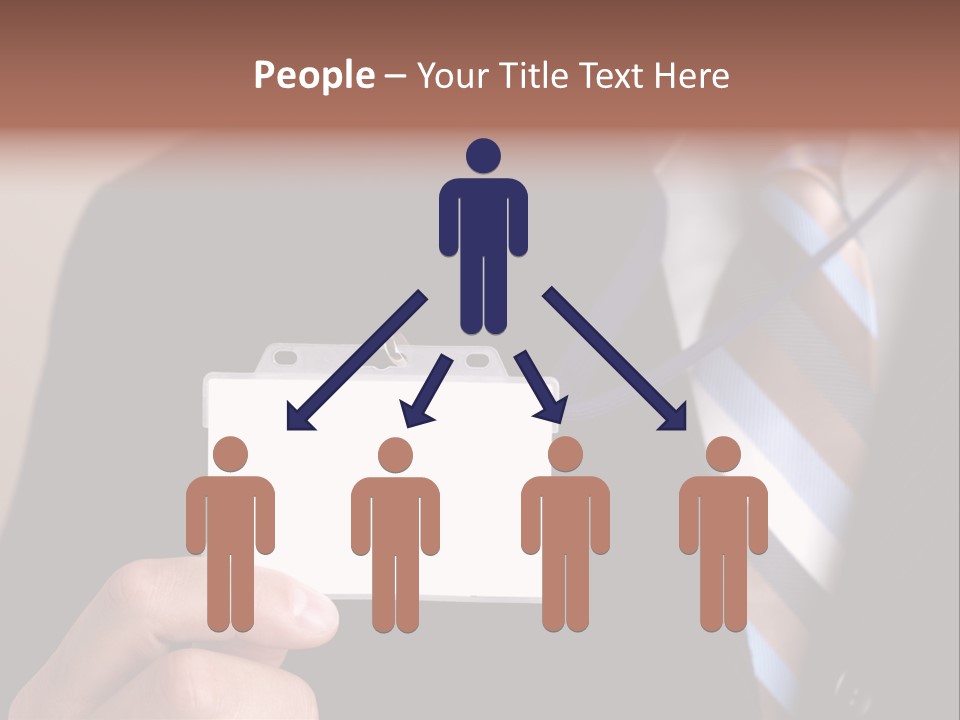 Successful Guy Mature Candid PowerPoint Template