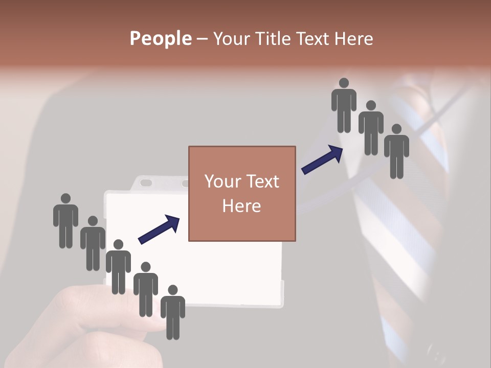 Successful Guy Mature Candid PowerPoint Template