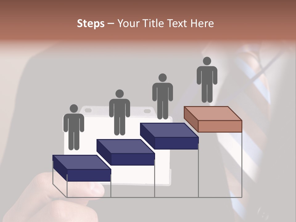 Successful Guy Mature Candid PowerPoint Template