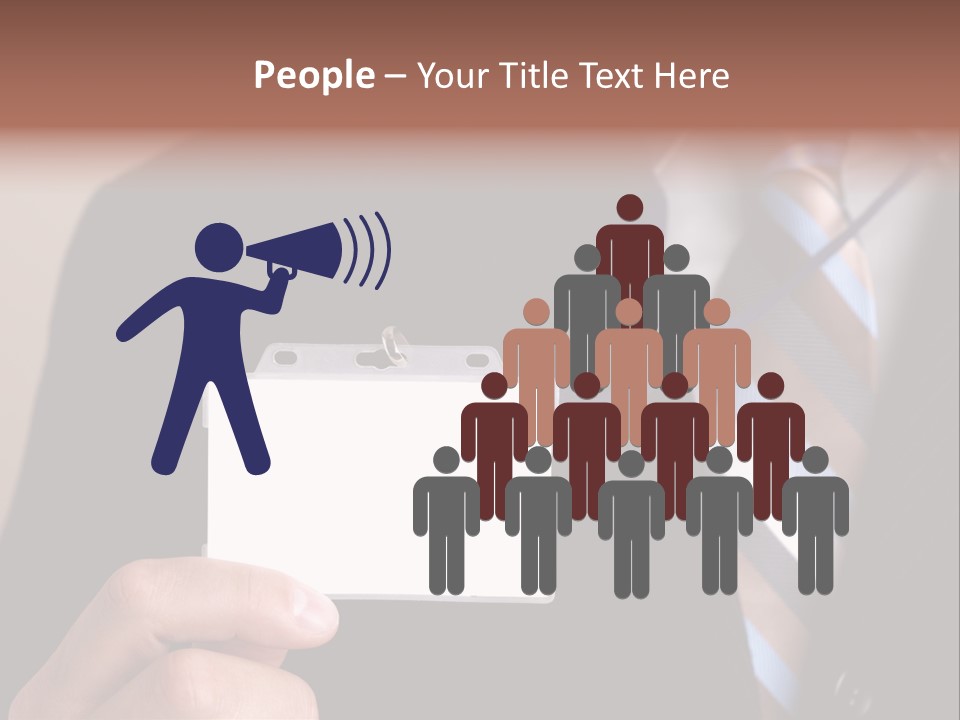 Successful Guy Mature Candid PowerPoint Template