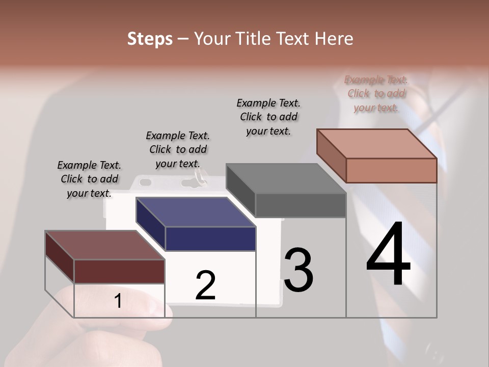 Successful Guy Mature Candid PowerPoint Template