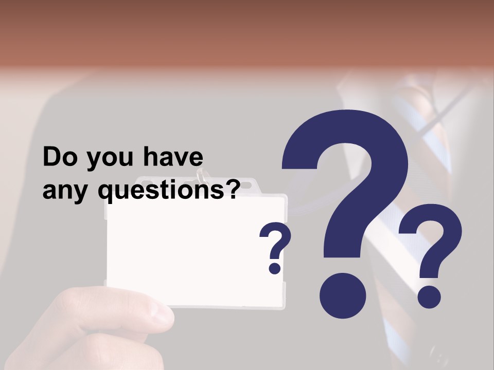 Successful Guy Mature Candid PowerPoint Template