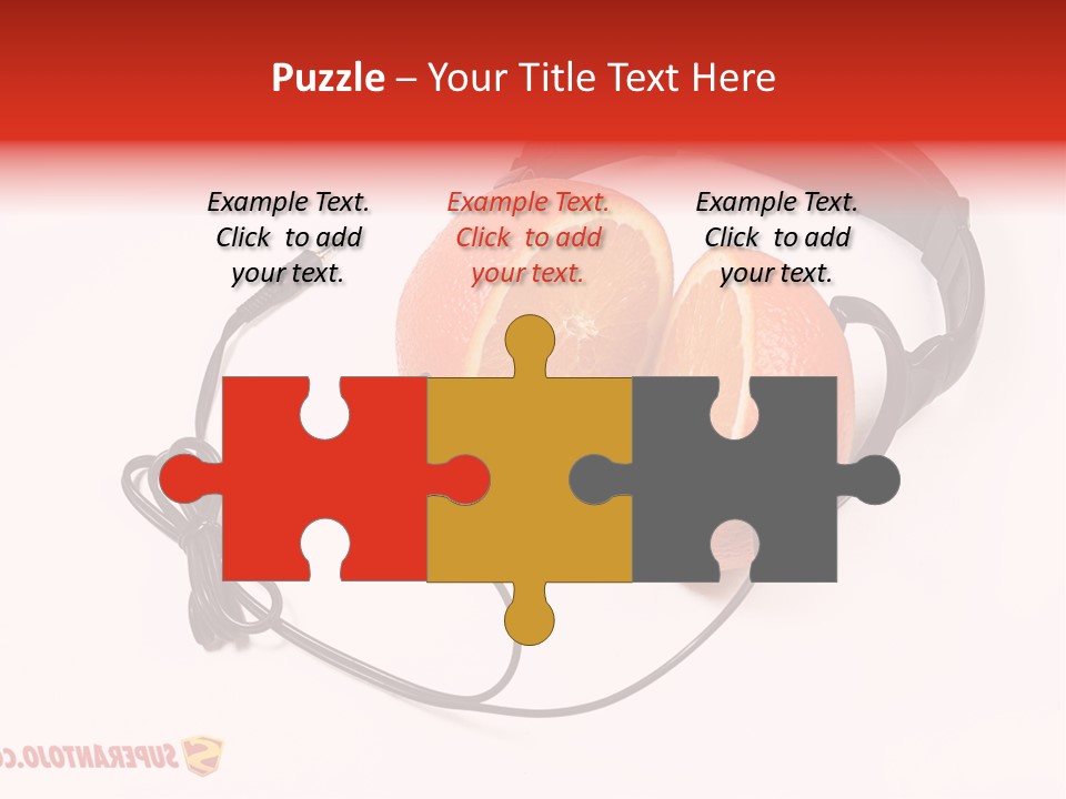 Fifties Blue Eyes Ridiculous PowerPoint Template