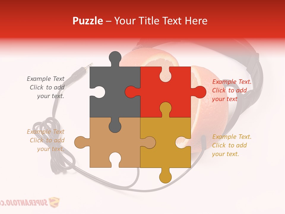 Fifties Blue Eyes Ridiculous PowerPoint Template