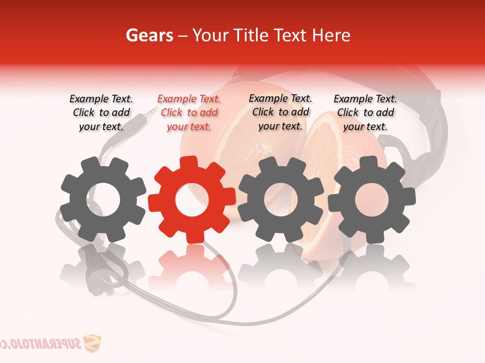 Fifties Blue Eyes Ridiculous PowerPoint Template