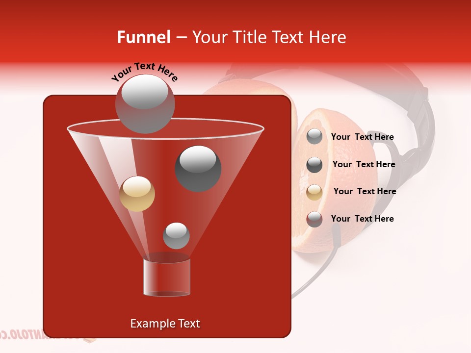 Fifties Blue Eyes Ridiculous PowerPoint Template