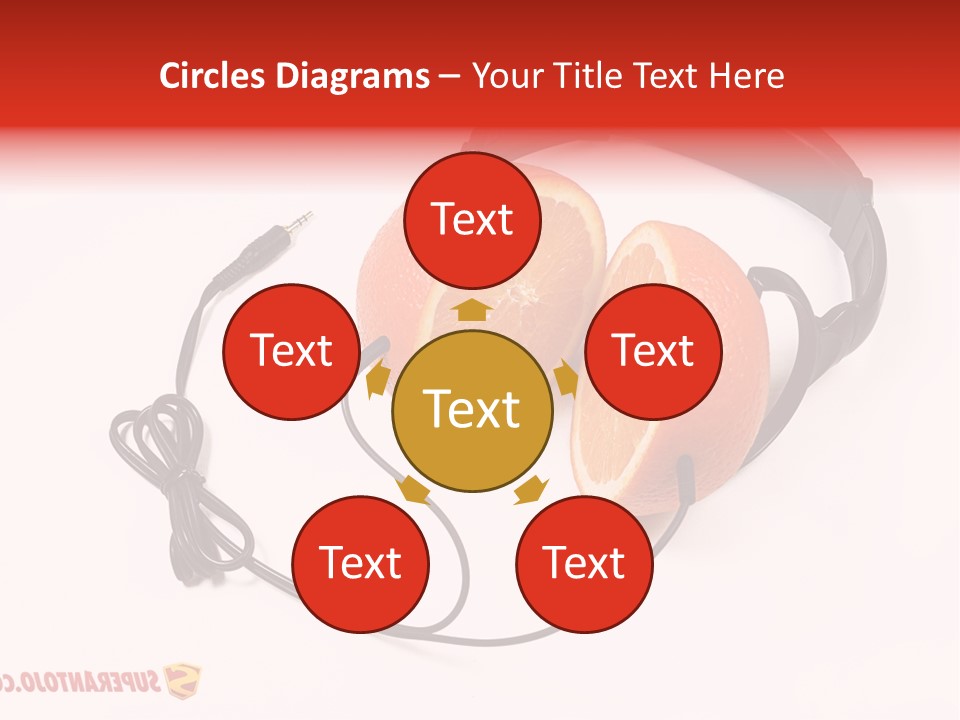 Fifties Blue Eyes Ridiculous PowerPoint Template