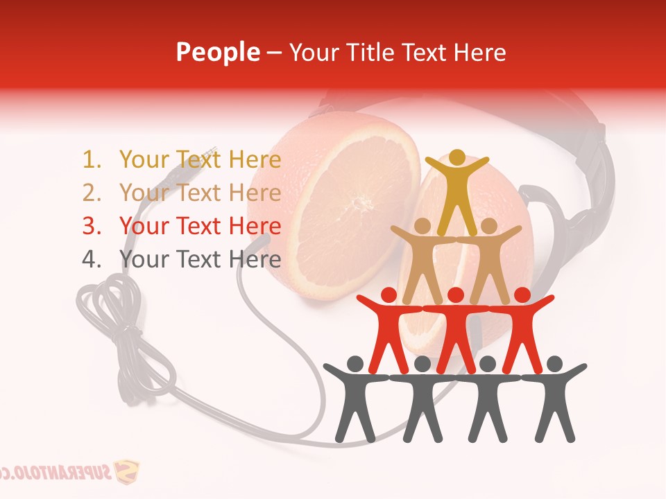 Fifties Blue Eyes Ridiculous PowerPoint Template