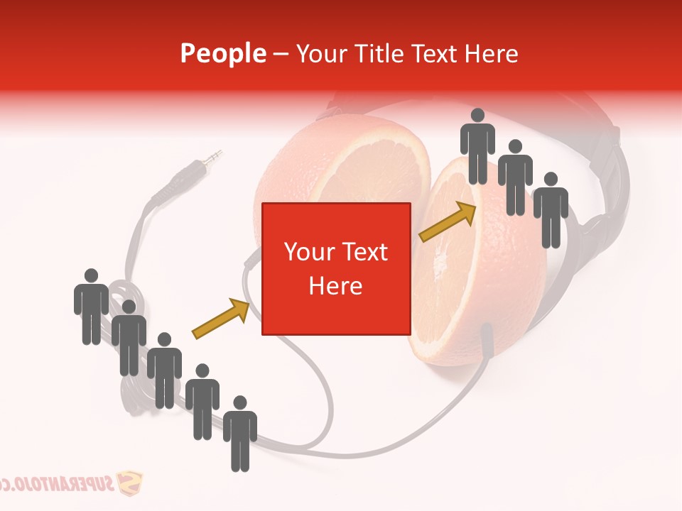 Fifties Blue Eyes Ridiculous PowerPoint Template