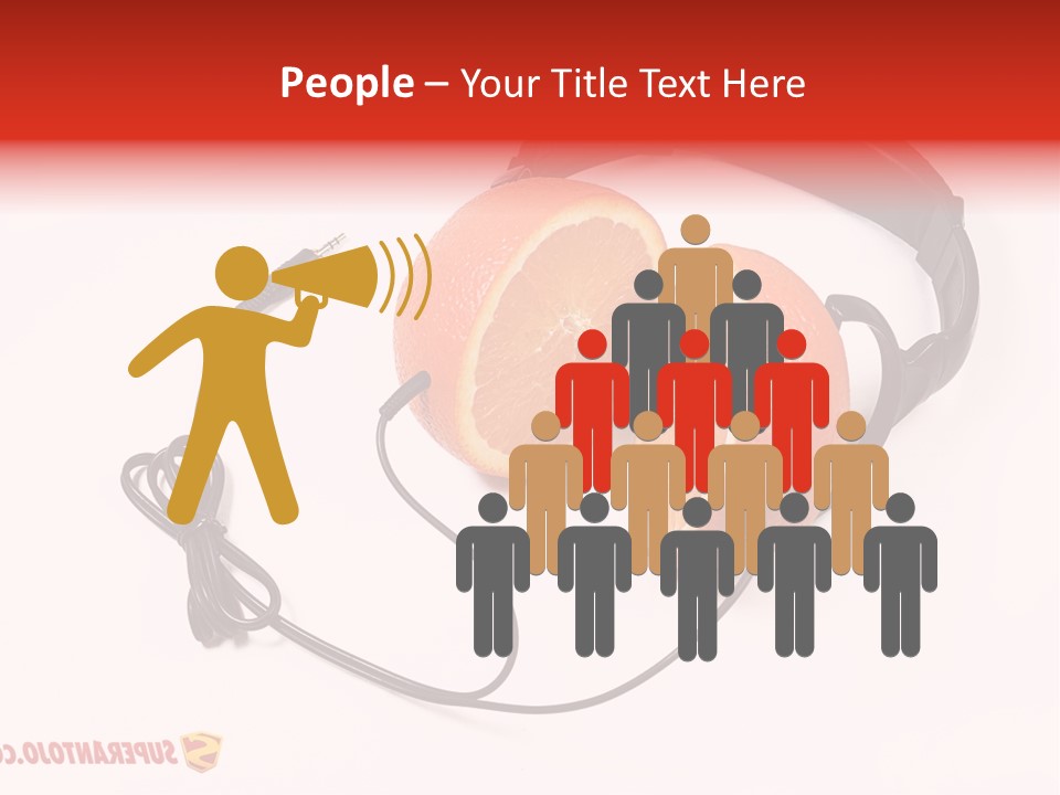 Fifties Blue Eyes Ridiculous PowerPoint Template