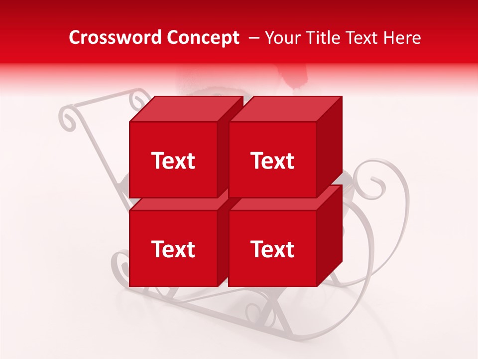 Mustache Laughter Blue Eyes PowerPoint Template