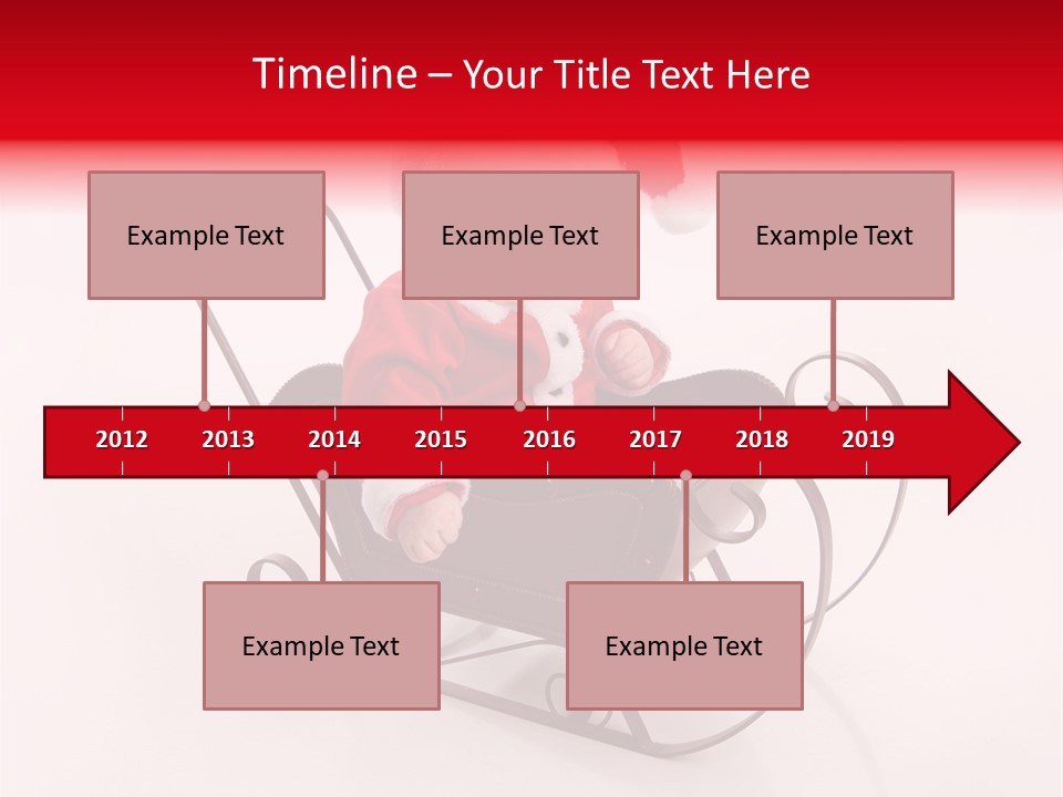 Mustache Laughter Blue Eyes PowerPoint Template