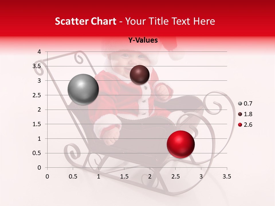 Mustache Laughter Blue Eyes PowerPoint Template