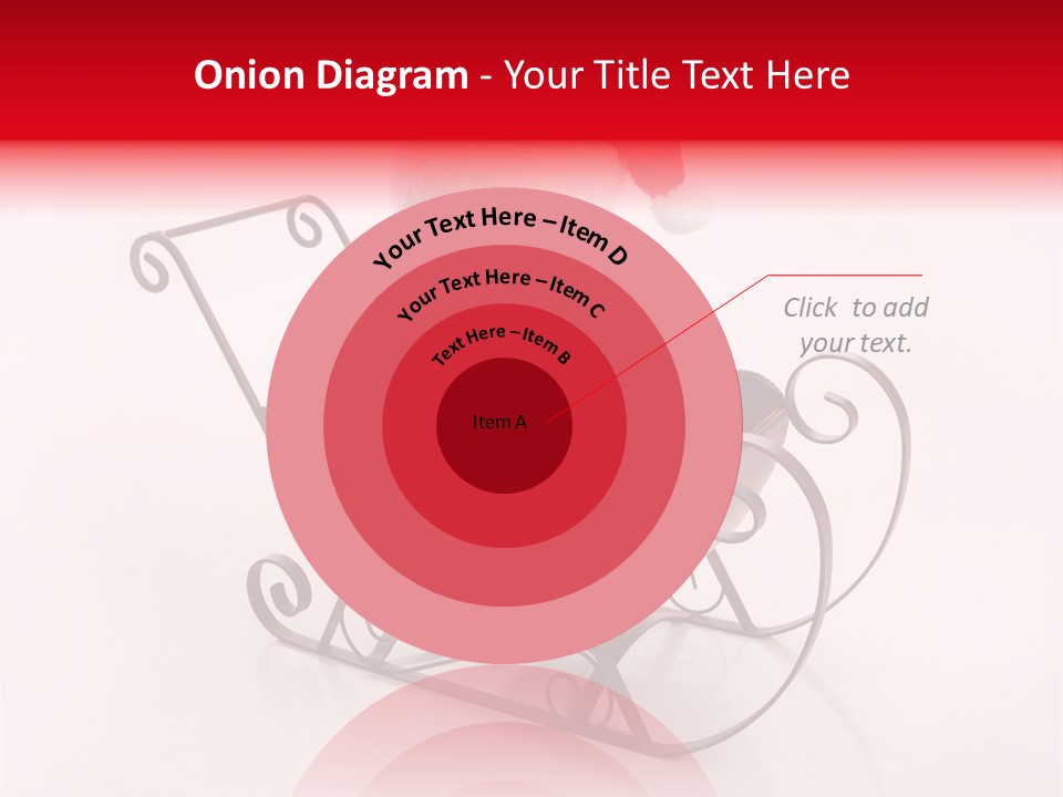 Mustache Laughter Blue Eyes PowerPoint Template