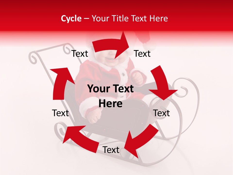 Mustache Laughter Blue Eyes PowerPoint Template