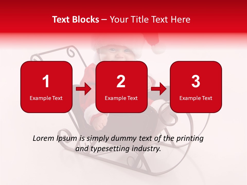 Mustache Laughter Blue Eyes PowerPoint Template