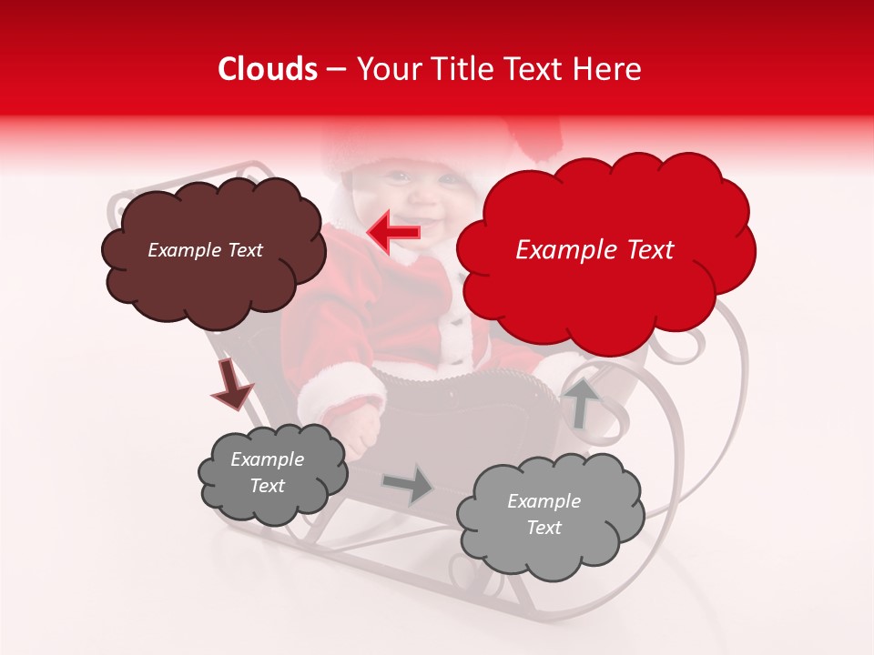 Mustache Laughter Blue Eyes PowerPoint Template