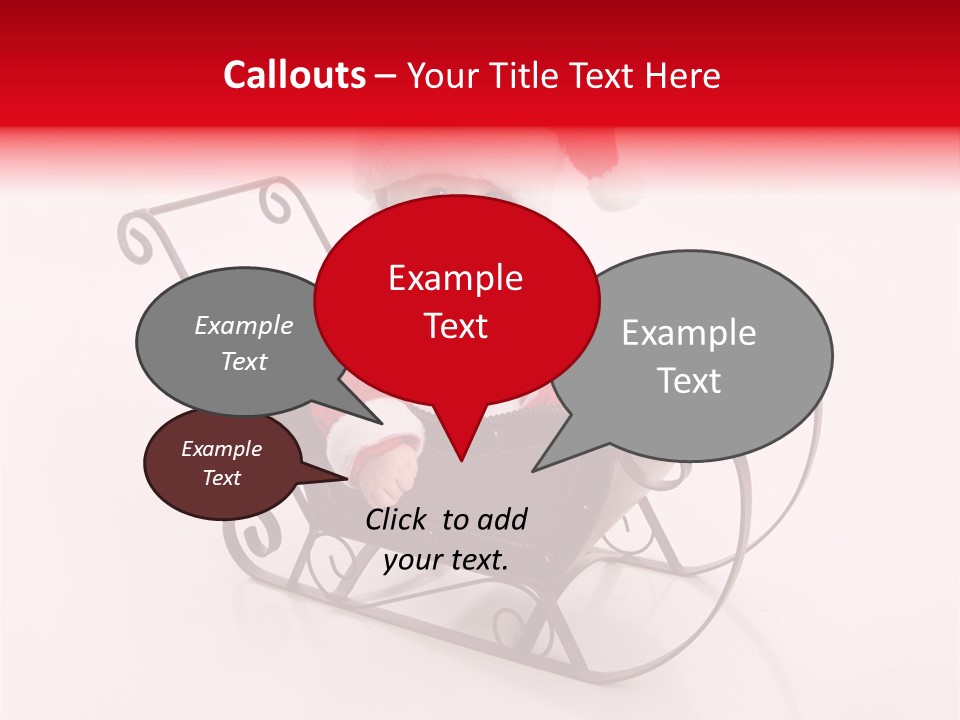 Mustache Laughter Blue Eyes PowerPoint Template