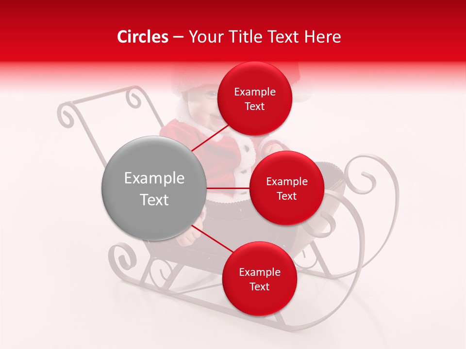 Mustache Laughter Blue Eyes PowerPoint Template