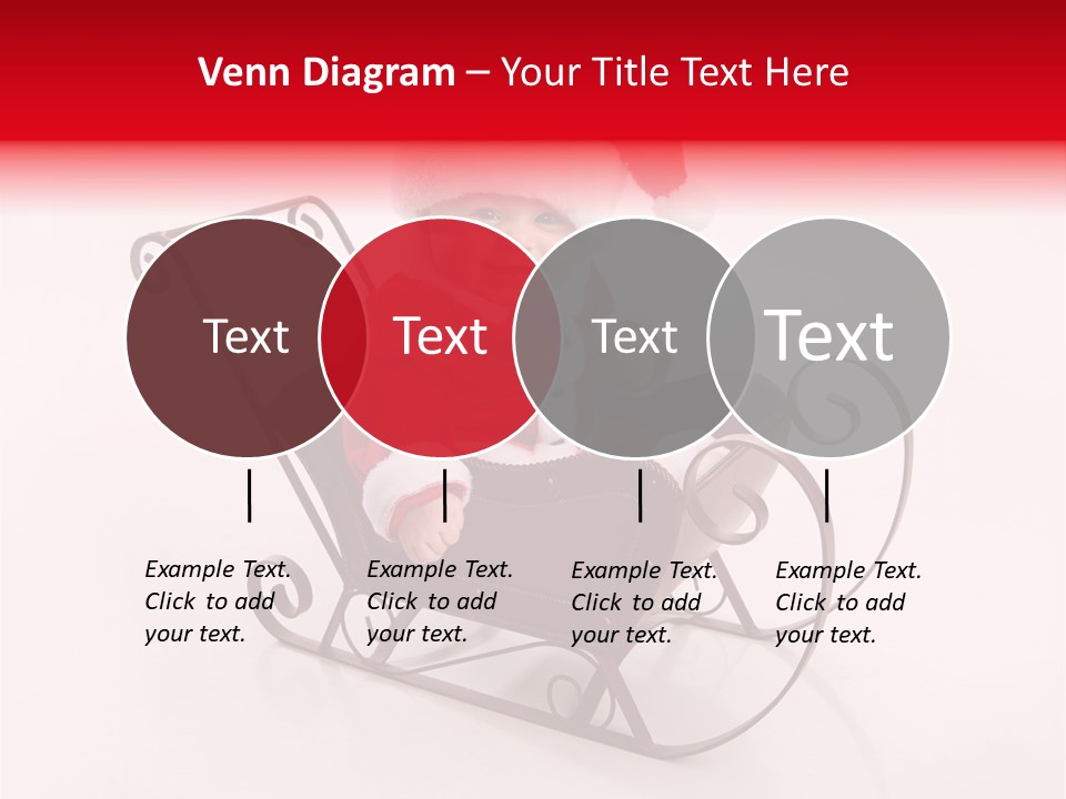 Mustache Laughter Blue Eyes PowerPoint Template