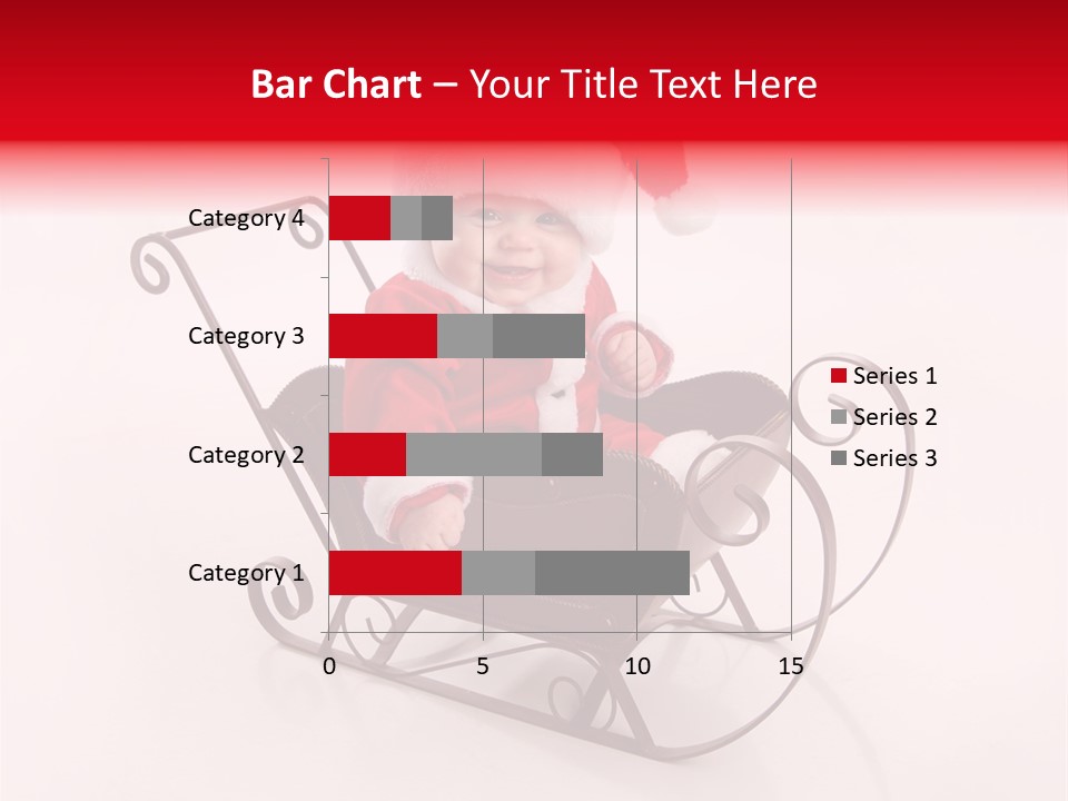 Mustache Laughter Blue Eyes PowerPoint Template