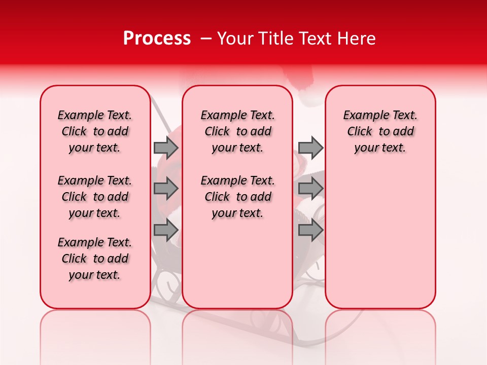 Mustache Laughter Blue Eyes PowerPoint Template