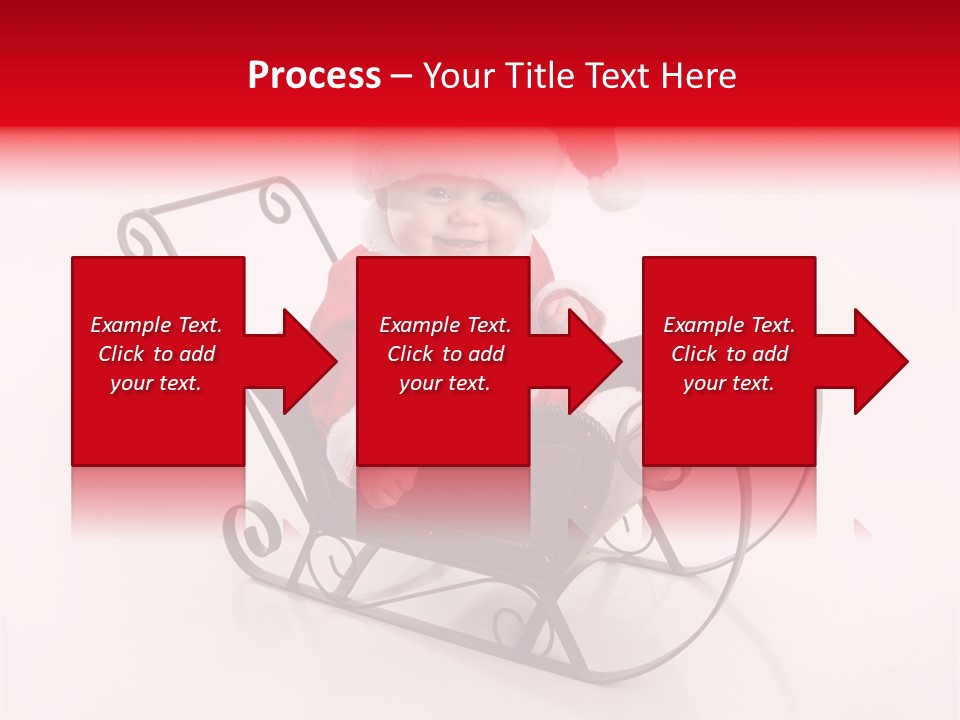 Mustache Laughter Blue Eyes PowerPoint Template