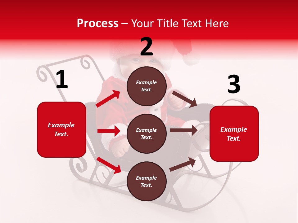 Mustache Laughter Blue Eyes PowerPoint Template