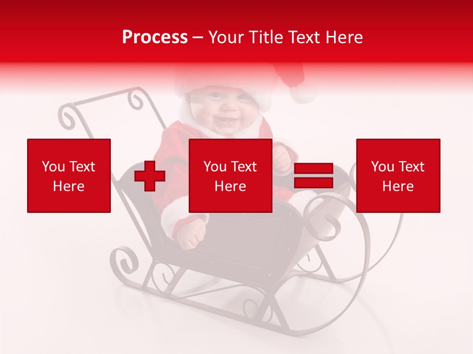 Mustache Laughter Blue Eyes PowerPoint Template