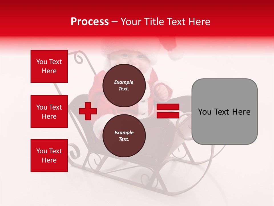 Mustache Laughter Blue Eyes PowerPoint Template