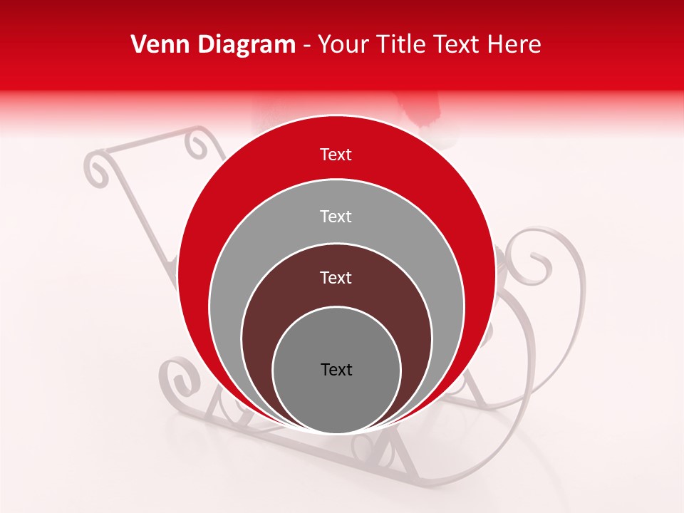 Mustache Laughter Blue Eyes PowerPoint Template