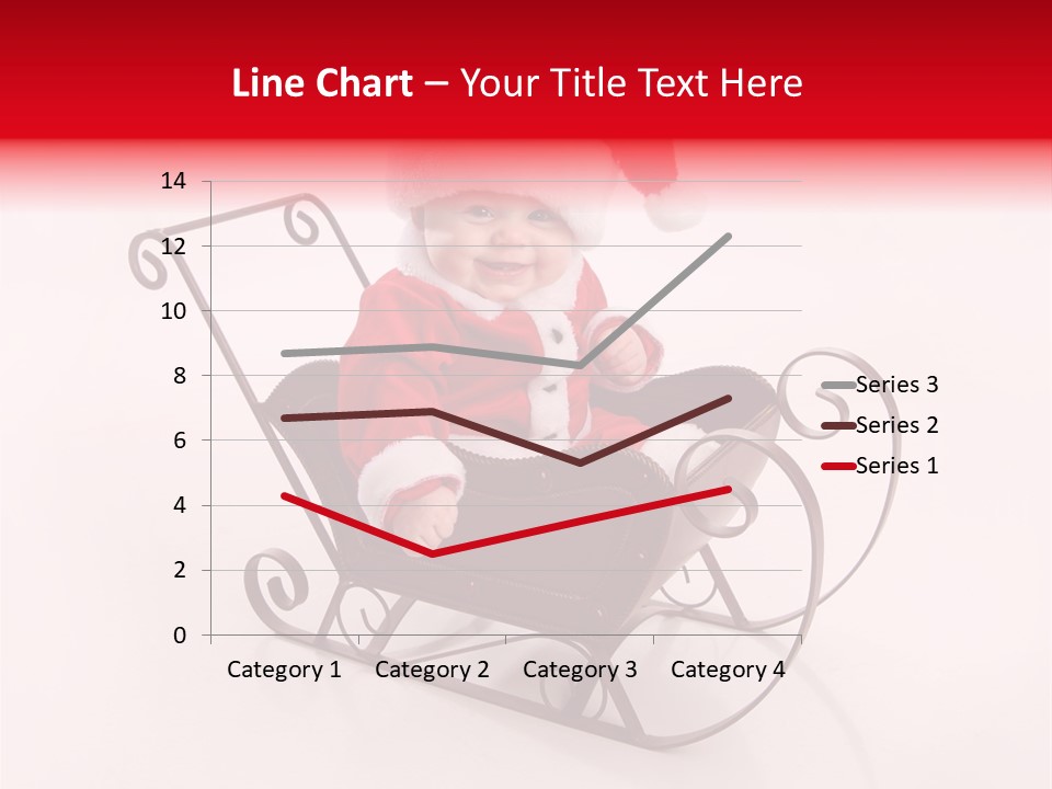Mustache Laughter Blue Eyes PowerPoint Template