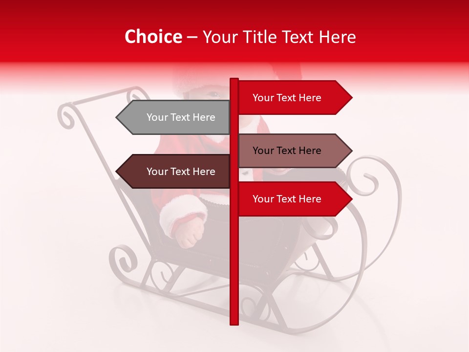 Mustache Laughter Blue Eyes PowerPoint Template