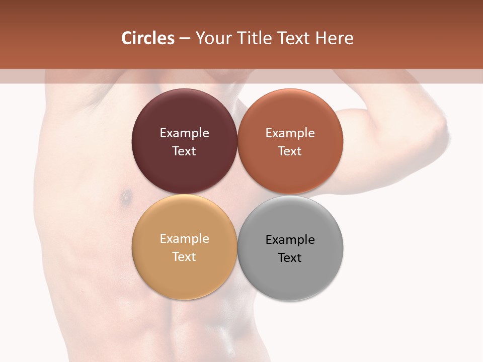 Mirthful Executive Mustache PowerPoint Template