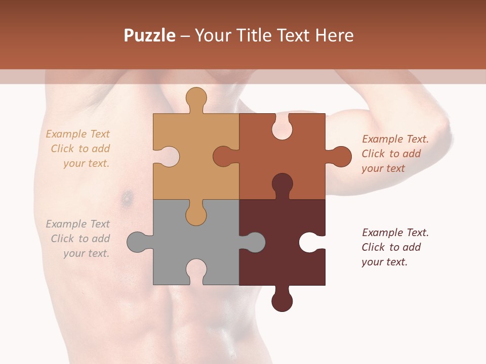 Mirthful Executive Mustache PowerPoint Template