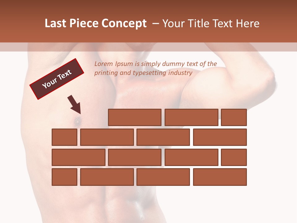 Mirthful Executive Mustache PowerPoint Template