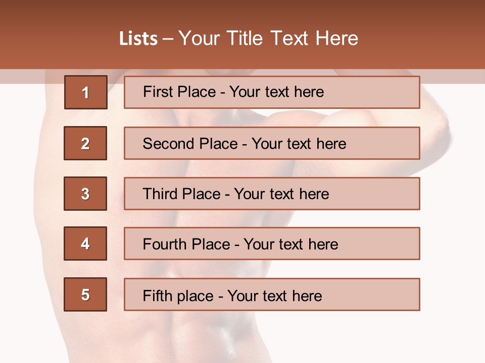 Mirthful Executive Mustache PowerPoint Template