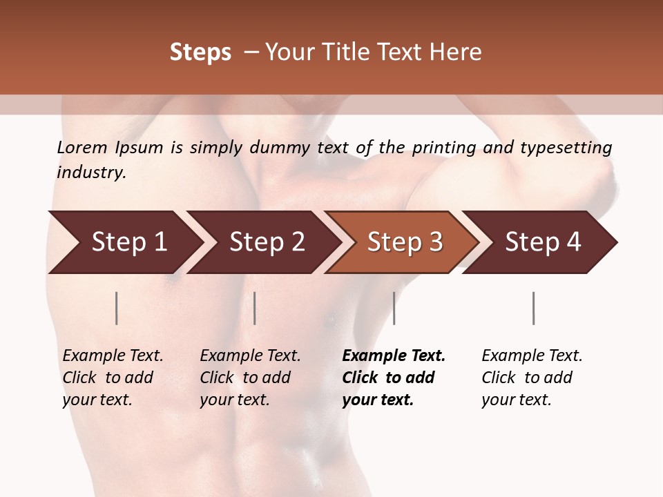 Mirthful Executive Mustache PowerPoint Template