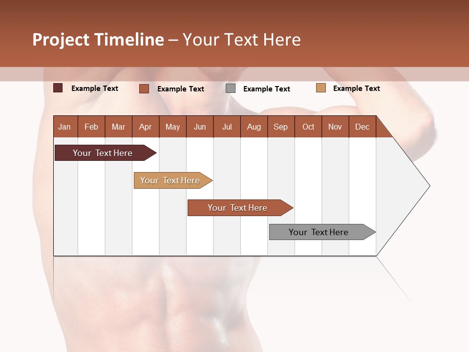 Mirthful Executive Mustache PowerPoint Template