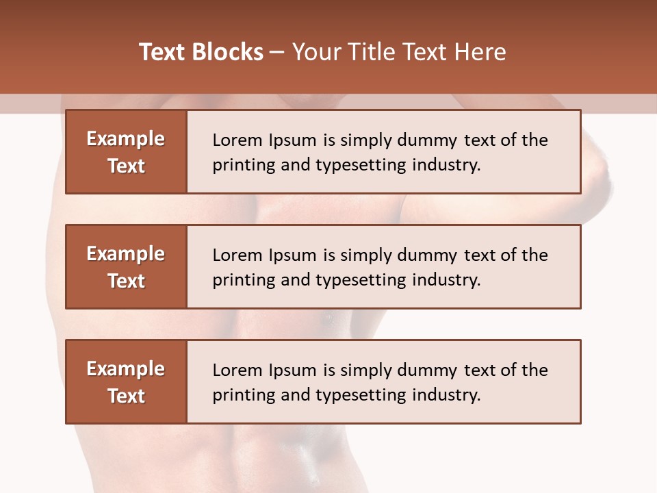 Mirthful Executive Mustache PowerPoint Template
